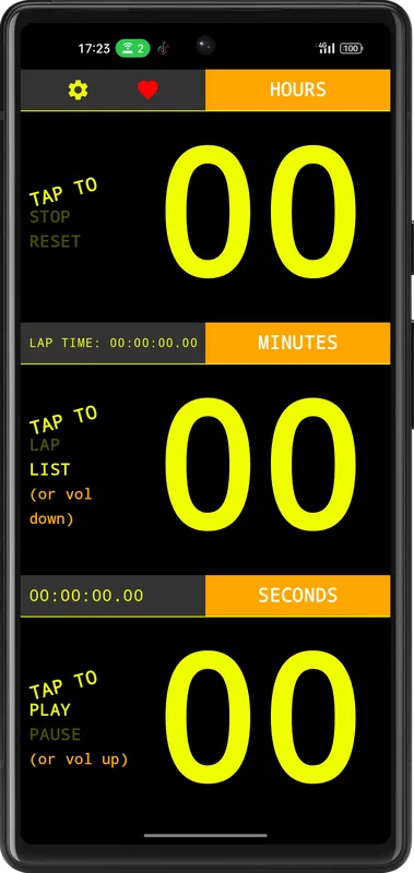 Screenshot 1 di Big Chrono